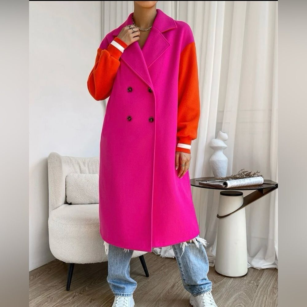 Long pea coat - Picture 3 of 10